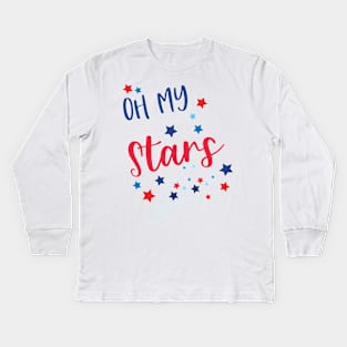 Oh My Stars Kids Long Sleeve T-Shirt